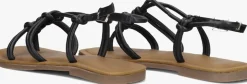 LINA LOCCHI e platte sandalen l1285 zwart Sale