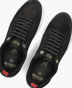 Mason Garments e lage sneakers tia nabuk zwart Outlet