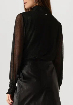 MOS MOSH e blouses ximena glam ls blouse zwart New