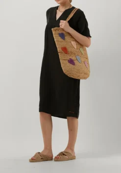 MOSCOW e midi jurk 94-06-elon zwart Best