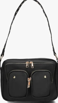 NÚNOO e núnoo schoudertas ellie bamboo zwart New