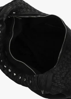 NÚNOO e núnoo schoudertas maxi dandy braided zwart Hot