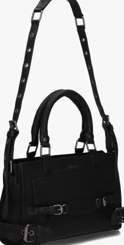 NÚNOO e núnoo schoudertas scarlett buckle rock zwart Hot