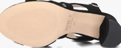 NOTRE-V e sandalen met hak 22552 zwart New