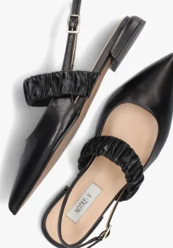 NOTRE-V e slingbacks 12237 zwart New