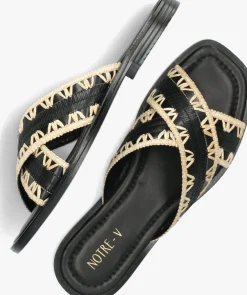 NOTRE-V e slippers 23172 zwart Online