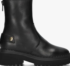 NUBIKK e enkelboots fae leva fur zwart Discount