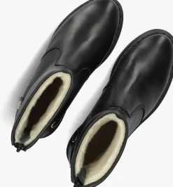 NUBIKK e enkelboots fae leva fur zwart Discount