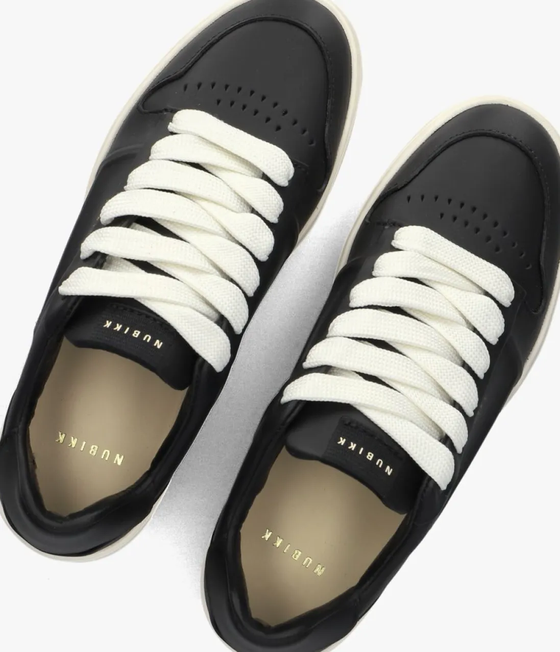 NUBIKK e lage sneakers basket cole zwart Sale