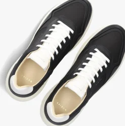 NUBIKK e lage sneakers roque road wave zwart Clearance