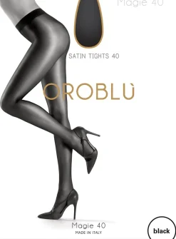OROBLU e panty's magie 40 zwart Clearance