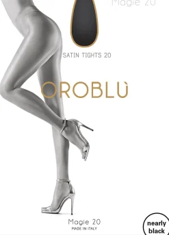 OROBLU e panty's magie 20 zwart Hot