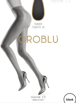 OROBLU e panty's vanite 15 zwart Discount