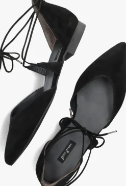 PAUL GREEN e platte sandalen 1075 zwart Best