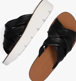 PAUL GREEN e slippers 7641 zwart Online