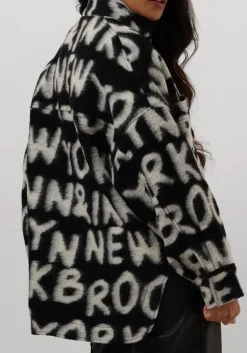 PENN & INK e jack 542 coat aop zwart Best