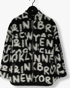 PENN & INK e jack 542 coat aop zwart Best