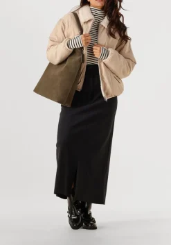 PENN & INK e maxirok skirt zwart Online