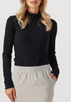 PENN & INK e top longsleeve w25f1720-a zwart Clearance