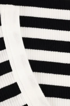 PENN & INK e top singlet small stripe zwart Best
