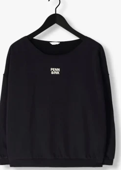 PENN & INK e trui sweater w25f1703 zwart New