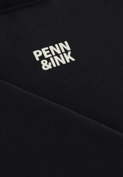 PENN & INK e trui sweater w25f1703 zwart New