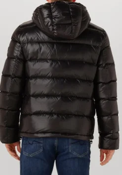 PEUTEREY e gewatteerde jas honova lks linear 04 zwart Hot