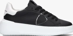 PHILIPPE MODEL e lage sneakers new temple zwart