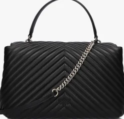 PINKO e handtas love lady puff big cl sheep zwart Outlet