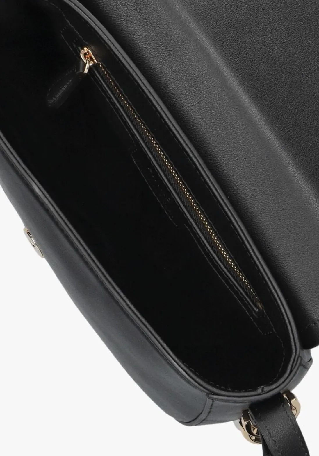 PINKO e schoudertas saddle classic zwart Outlet