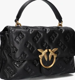 PINKO e schoudertas love lady puff zwart