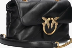 PINKO e schoudertas love puff mini zwart Clearance