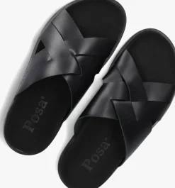 POSA e slippers sea-slide misto zwart Online