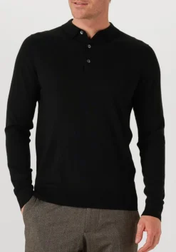 PROFUOMO e polo polo ls merino zwart Discount