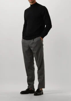 PROFUOMO e trui pullover mock zwart Clearance