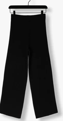 RESORT FINEST e pantalon knitted pants zwart