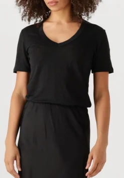 RESORT FINEST e t-shirt v-neck t-shirt zwart Hot