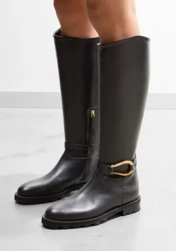 ROBERTO FESTA e hoge laarzen nia zwart Sale