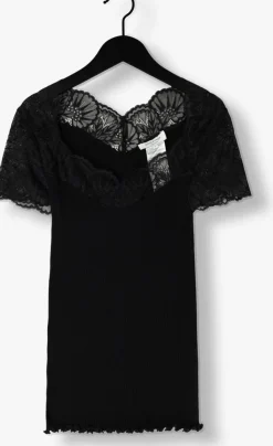 ROSEMUNDE e top beatha capsleeve zwart Best