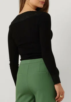 ROSEMUNDE e tops & t-shirts bernadine organic t-shirt lace zwart Online