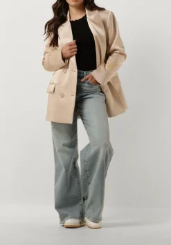 ROSEMUNDE e t-shirt benita silk t-shirt w/ lace zwart