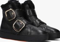 SANTONI e hoge sneakers wbcd61038neap zwart Clearance