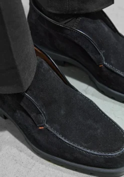 SANTONI e instappers sue spiegel klep instap gz zwart Sale