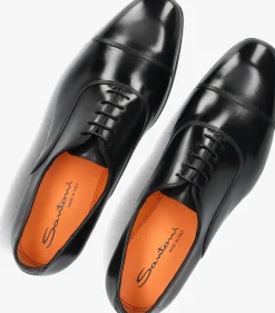 SANTONI e nette schoenen 18883 zwart