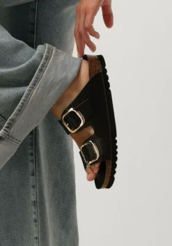 SCHOLL e slippers noelle zwart