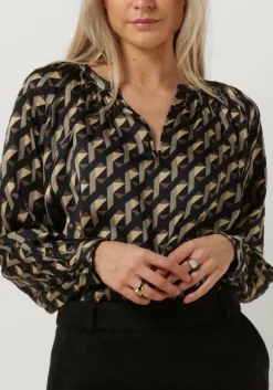 SECOND FEMALE e blouses hopi blouse zwart Sale