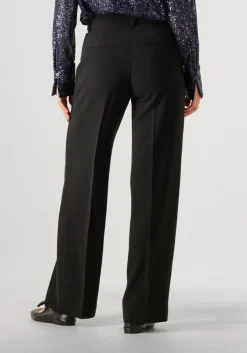 SECOND FEMALE e pantalon fique straight trousers zwart Discount