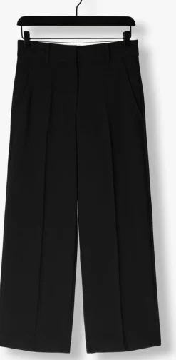 SECOND FEMALE e pantalon fique straight trousers zwart Discount