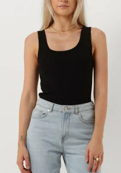 SECOND FEMALE e top ambra tanktop zwart Clearance