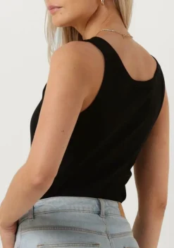 SECOND FEMALE e top ambra tanktop zwart Clearance
